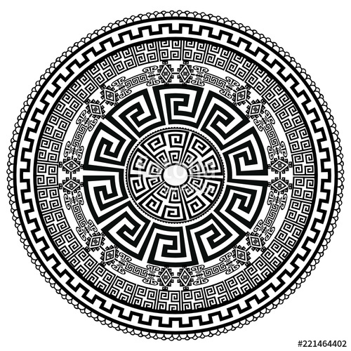 Circle Ornament Vector at Vectorified.com | Collection of Circle ...