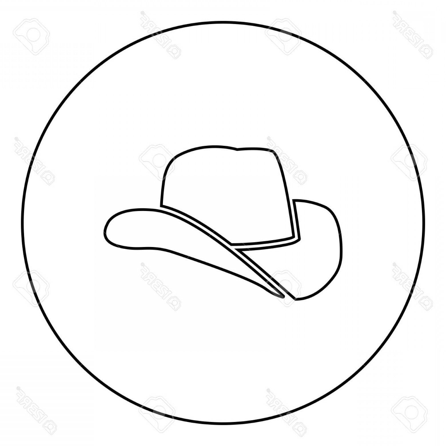 1560x1560 Cowgirl Hat Vector Catchsplace