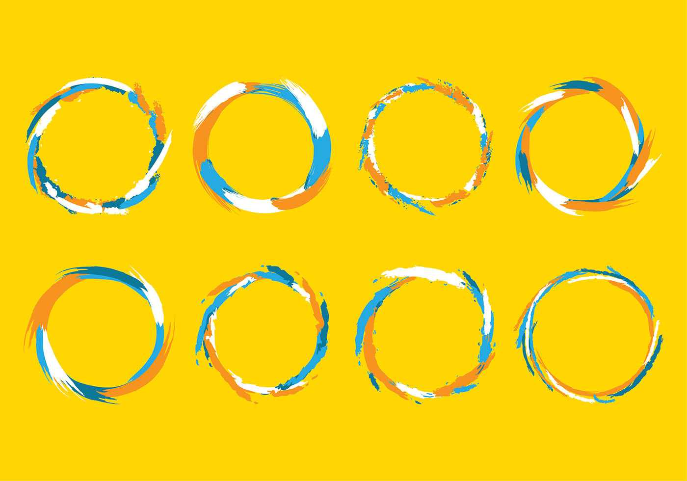 Paint Circle Free Vector Art 1400x980 Paint Circle Free Vector Art