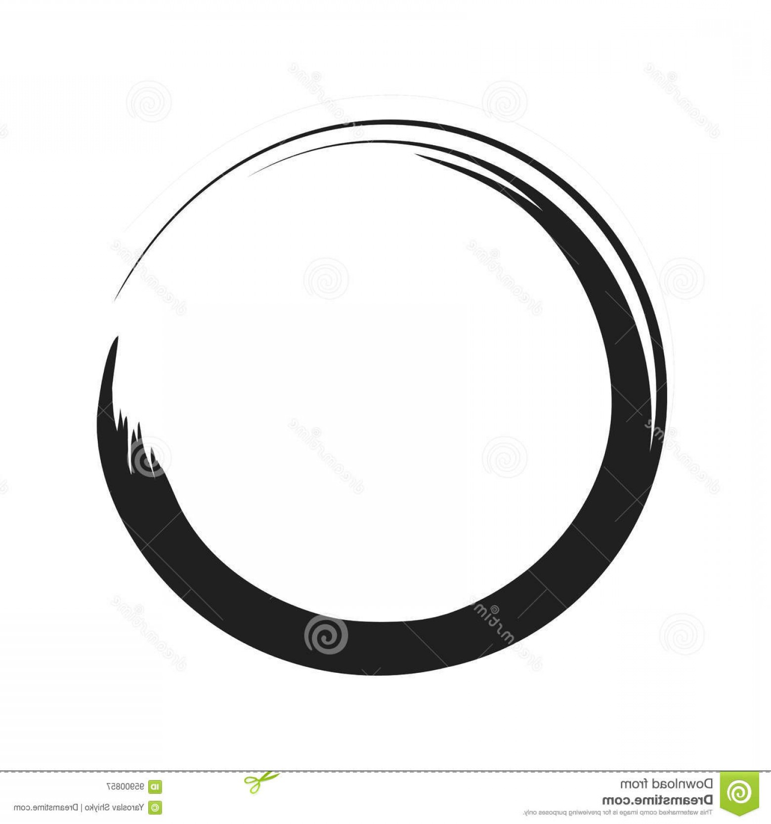 Stock Illustration Vector Black Paint Brush Circle Stroke Abstract 1560x1668 Stock Illustration Vector Black Paint Brush Circle Stroke Abstract