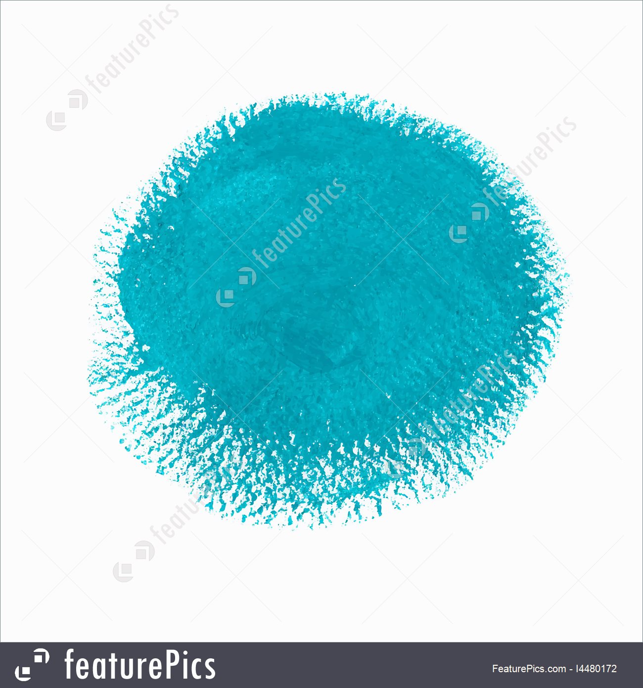 Turquoise Acrylic Paint Vector Circle 1300x1392 Turquoise Acrylic Paint Vector Circle