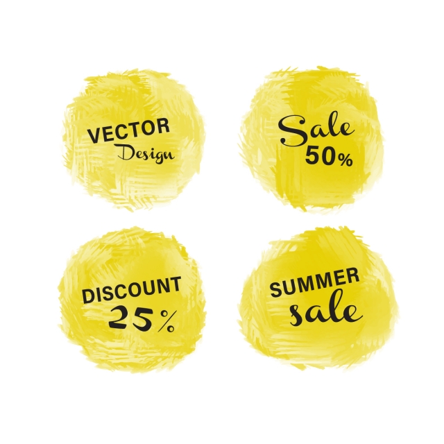Yellow Watercolor Circle Paint Vector Template, Watercolor, Circle 640x640 Yellow Watercolor Circle Paint Vector Template, Watercolor, Circle