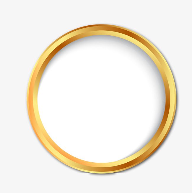 650x655 Golden Circle, Promotions, Gradual Change, Golden Png And Vector