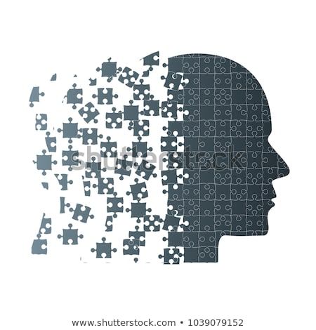 450x470 Puzzle Pieces Silhouette Head