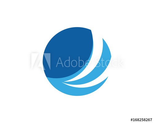 500x400 Circle Swirl Vector Logo