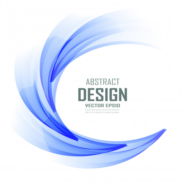 626x626 Background Abstract Blue Circle Swirl Vector Premium Download
