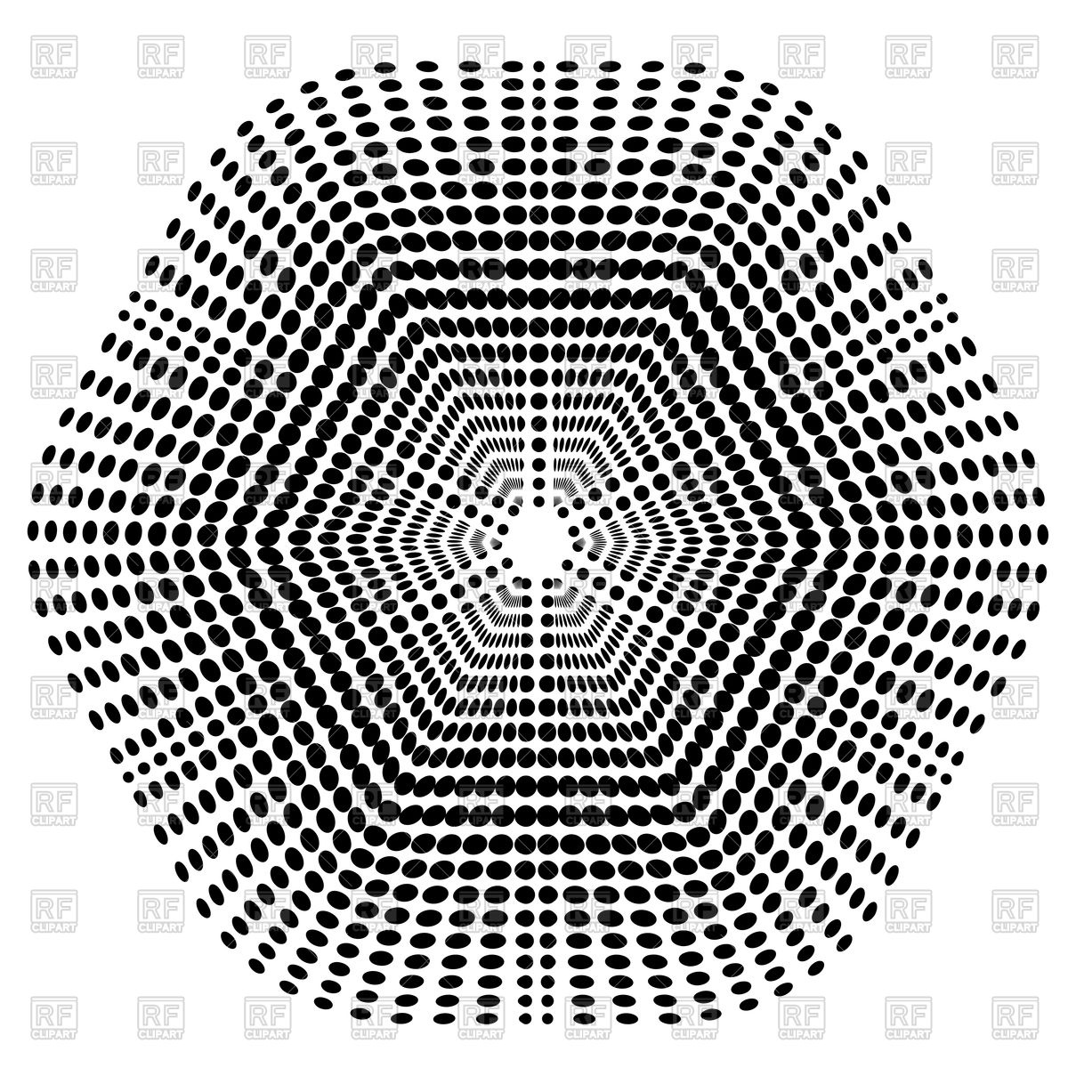Halftone Circle Texture Vector Image Of Objects 1200x1200 Halftone Circle Texture Vector Image Of Objects
