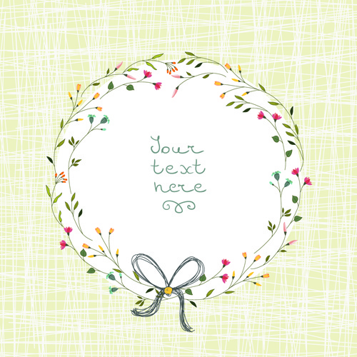 500x500 Flower Frame Vector Free Vector Download