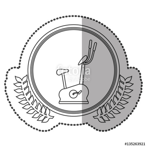 500x500 Middle Shadow Sticker Monochrome With Olive Crown With Spinning