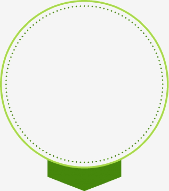 640x724 Green Circle Border, Green Vector, Circle Vector Png And Vector