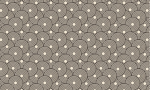 500x300 Crazy Circles Free Seamless Pattern Free Vector In Adobe