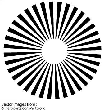 335x355 Download Circle Sun Ray Vector Graphic