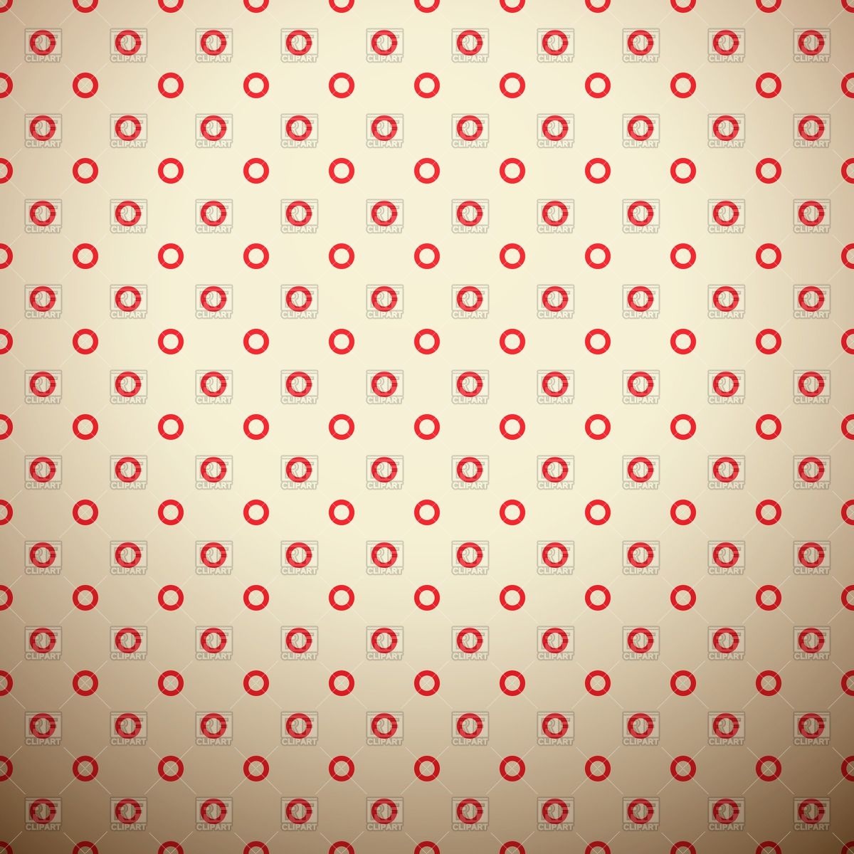 1200x1200 Seamless Retro Wallpaper With Ringscircles Vector Image