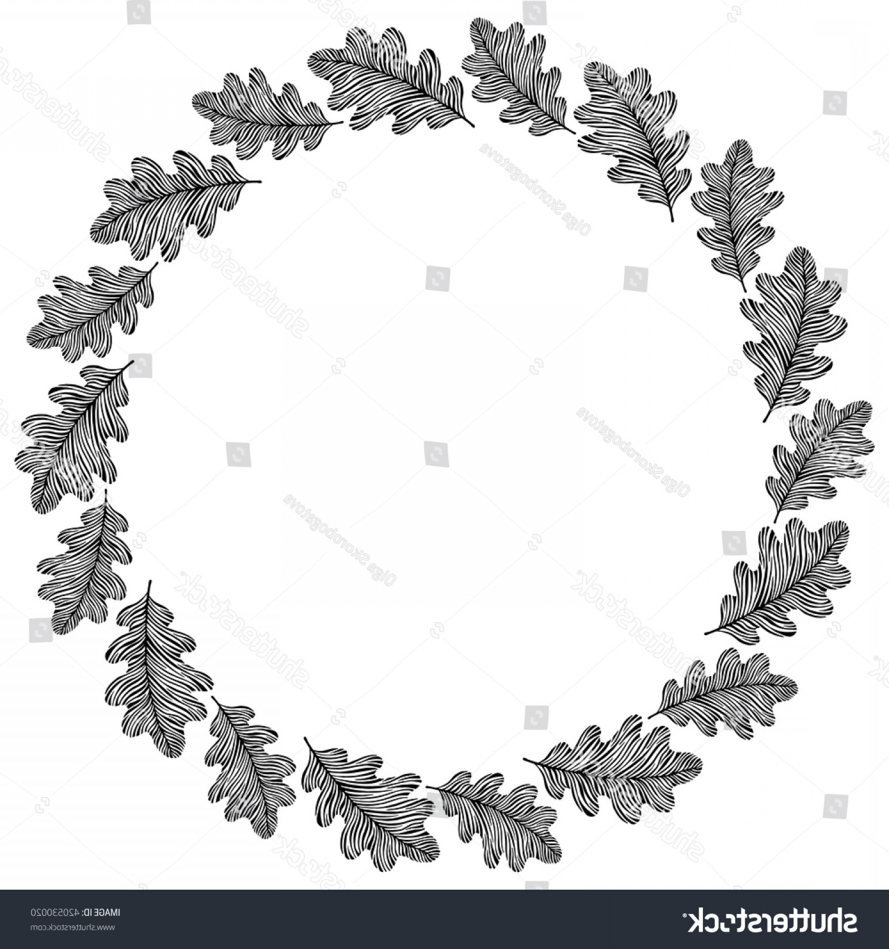 Oak Leafs And Wreath Vector Lamaison 1800x1920 Oak Leafs And Wreath Vector Lamaison