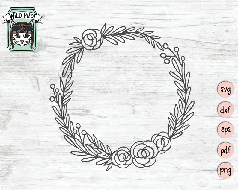 Wreath Flower Wreath Wreath Vector Floral Etsy 794x635 Wreath Flower Wreath Wreath Vector Floral Etsy