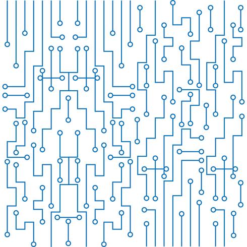 490x490 Modern Circuit Board Technology Background