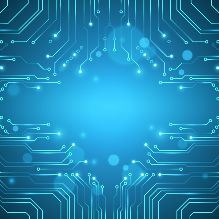 716x716 Circuit Board Vector Background Free Vector Graphics All Free