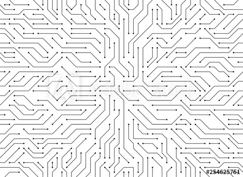 500x363 Circuit Board Background Vector Electronic Background