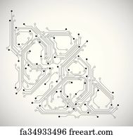 189x194 Free Art Print Of Circuit Board Abstract Background Circuit Board