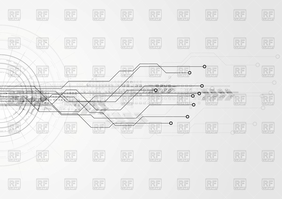 1200x847 Grey Hi Tech Circuit Board Background Vector Image Of Backgrounds