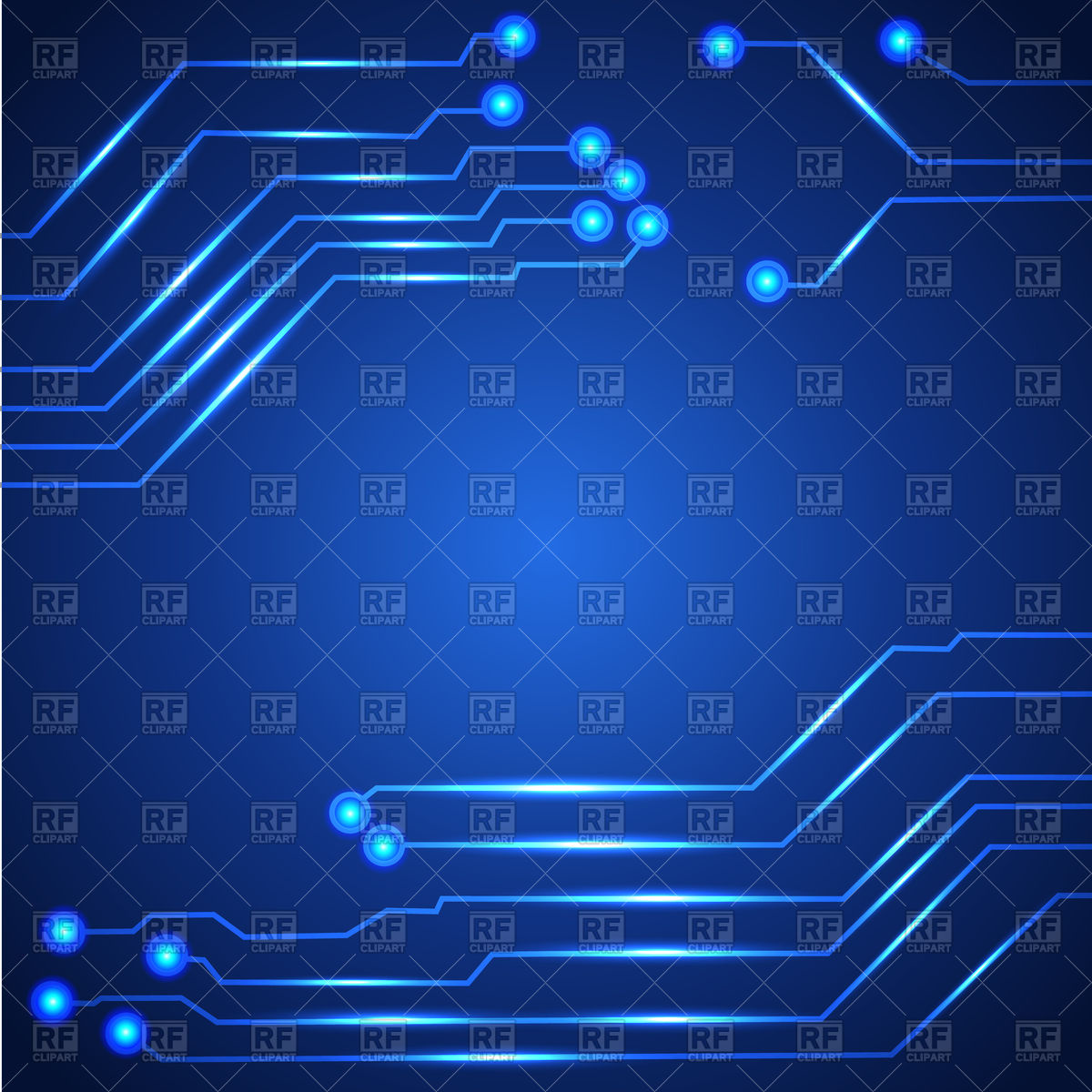 1200x1200 Hi Tech Circuit Board Background Vector Image Of Backgrounds