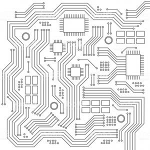 300x300 Printed Circuit Board Background Vector Hoodamathrun
