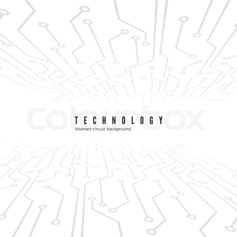800x800 Abstract Technology Circuit Board Stock Vector Colourbox