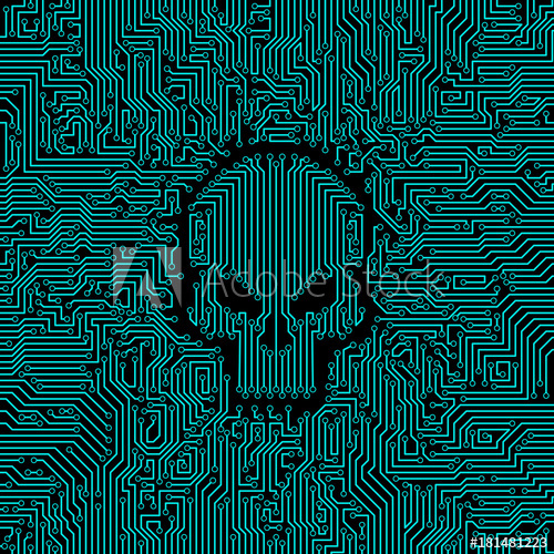 Download Circuit Board Pattern Vector at Vectorified.com ...