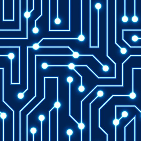 450x450 Vector Glowing Blue Circuit Board Background Electrical Scheme