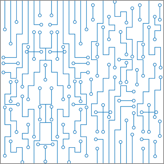 640x640 Circuit Board Pattern