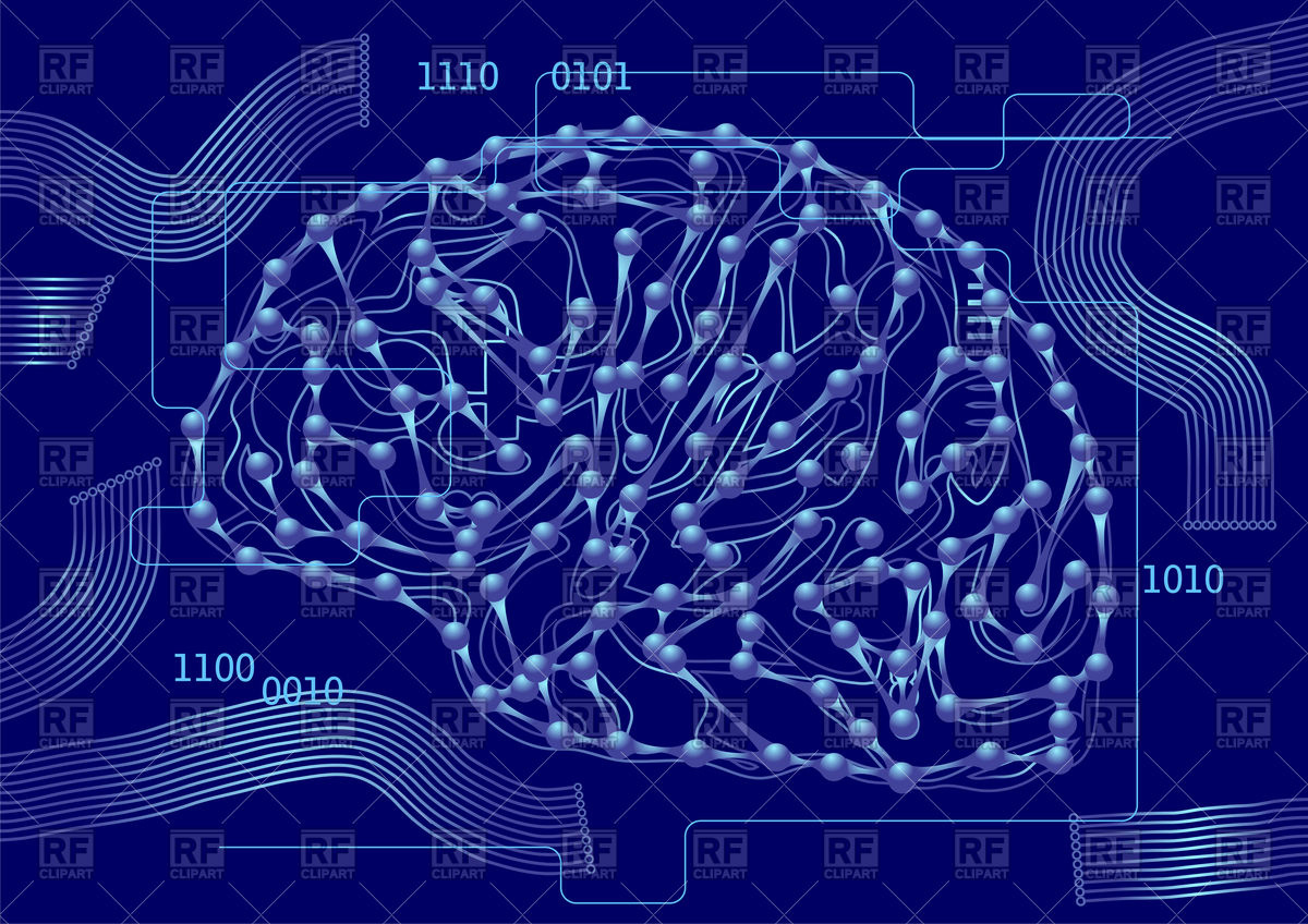 Brain As Computer Circuit Board Vector Image Of Technology 1200x848 Brain As Computer Circuit Board Vector Image Of Technology