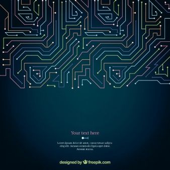 Circuit Board Vector Free