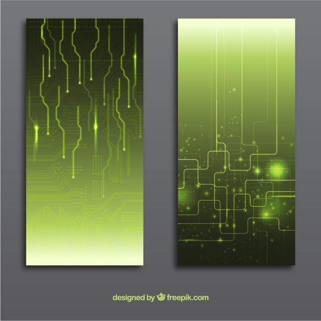 Abstract Circuit Board Banners Vector Free Download 626x626 Abstract Circuit Board Banners Vector Free Download