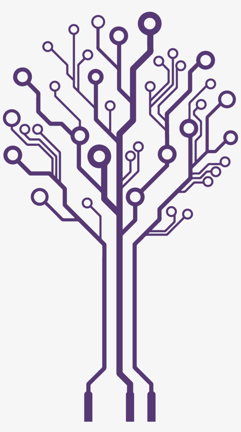 820x1469 Circuit Tree Png