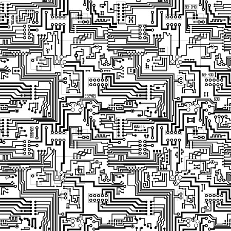 Circuit Board Vector Computer Seamless Technological Background 450x450 Circuit Board Vector Computer Seamless Technological Background