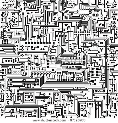 Computer Circuit Board Pattern 450x470 Computer Circuit Board Pattern