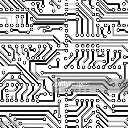 Vector Circuit Board Seamless Pattern Premium Clipart 415x415 Vector Circuit Board Seamless Pattern Premium Clipart