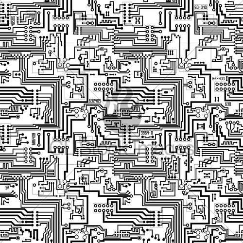 Circuit Board Vector Seamless Technological Pattern Gl Stock Images 500x500 Circuit Board Vector Seamless Technological Pattern Gl Stock Images
