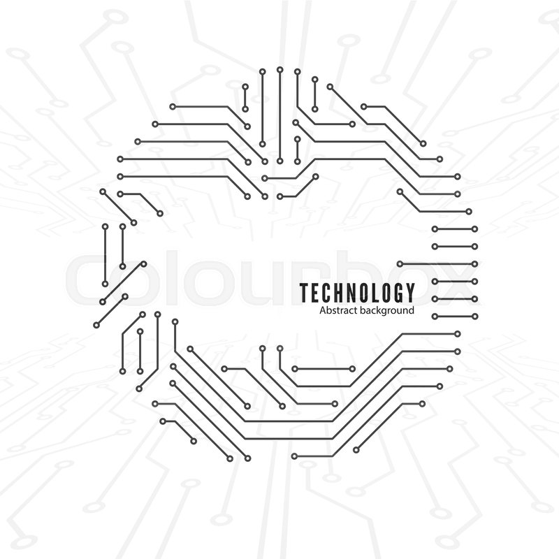 Abstract Technology Background Stock Vector Colourbox 800x800 Abstract Technology Background Stock Vector Colourbox