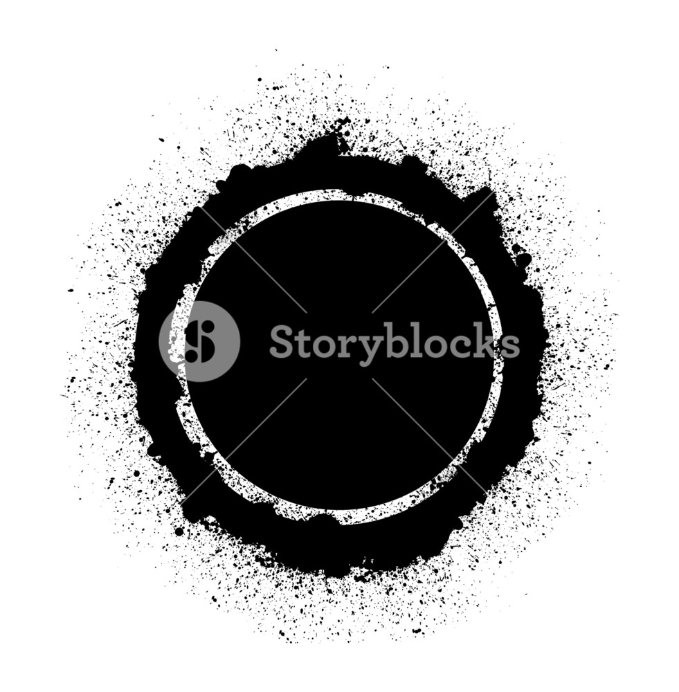 981x1000 Circular Banner Background Vector Royalty Free Stock Image