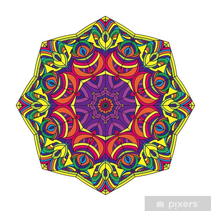 700x700 Color Circular Pattern