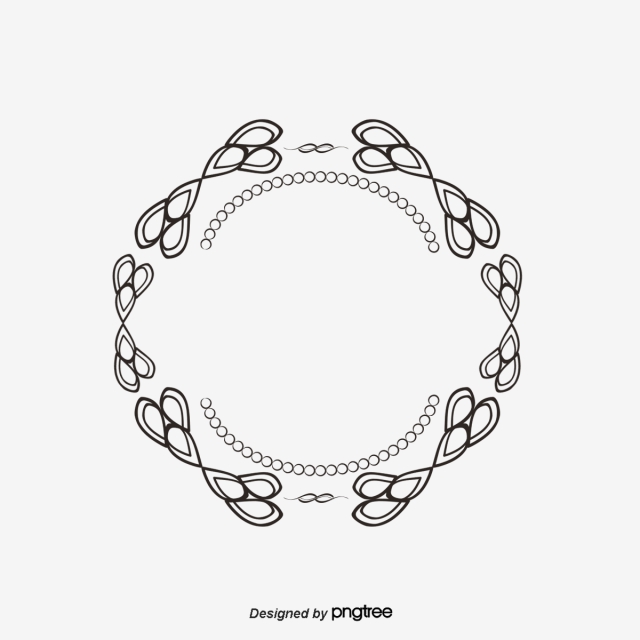 640x640 Black Circular Pattern Letterbox, Black Vector, Pattern Vector