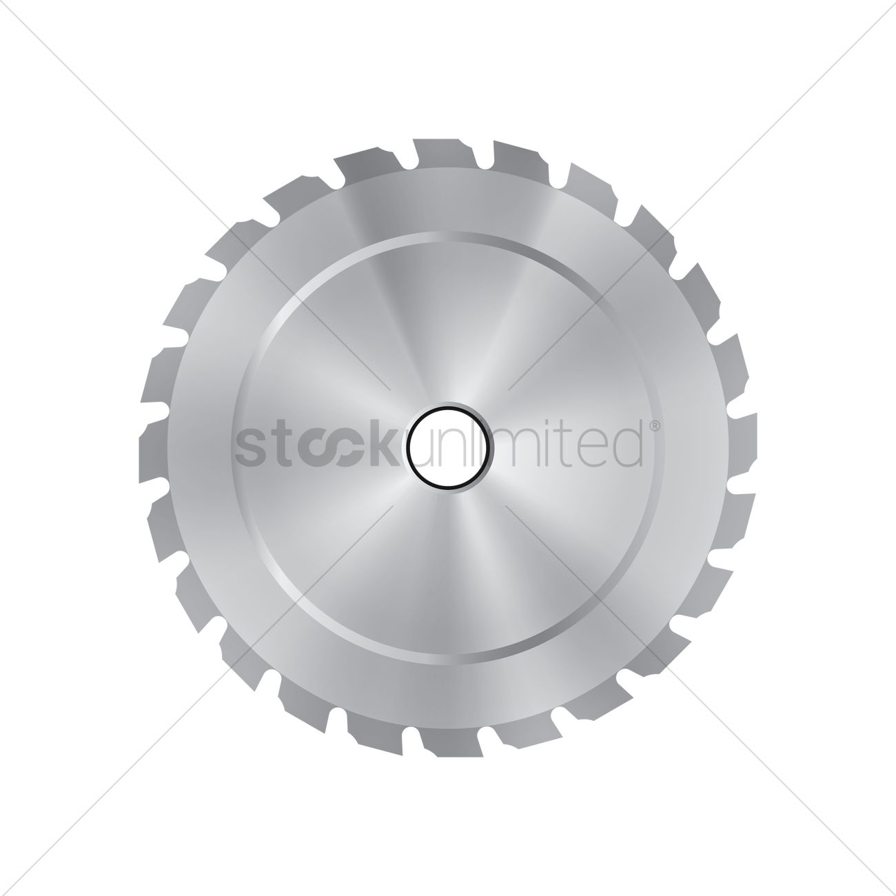 Circular Saw Blade Vector Image 1300x1300 Circular Saw Blade Vector Image