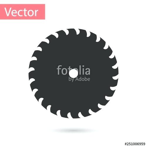 Round Saw Blade Vector 500x500 Round Saw Blade Vector