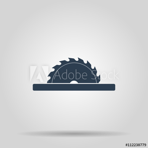 500x500 Circular Saw Blade, Vector
