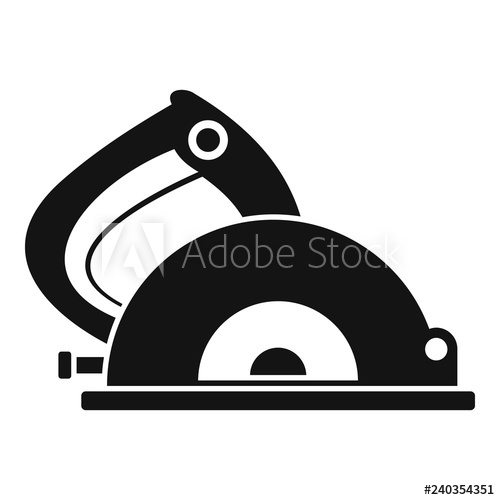 500x500 Circular Saw Icon Simple Illustration Of Circular Saw Vector Icon