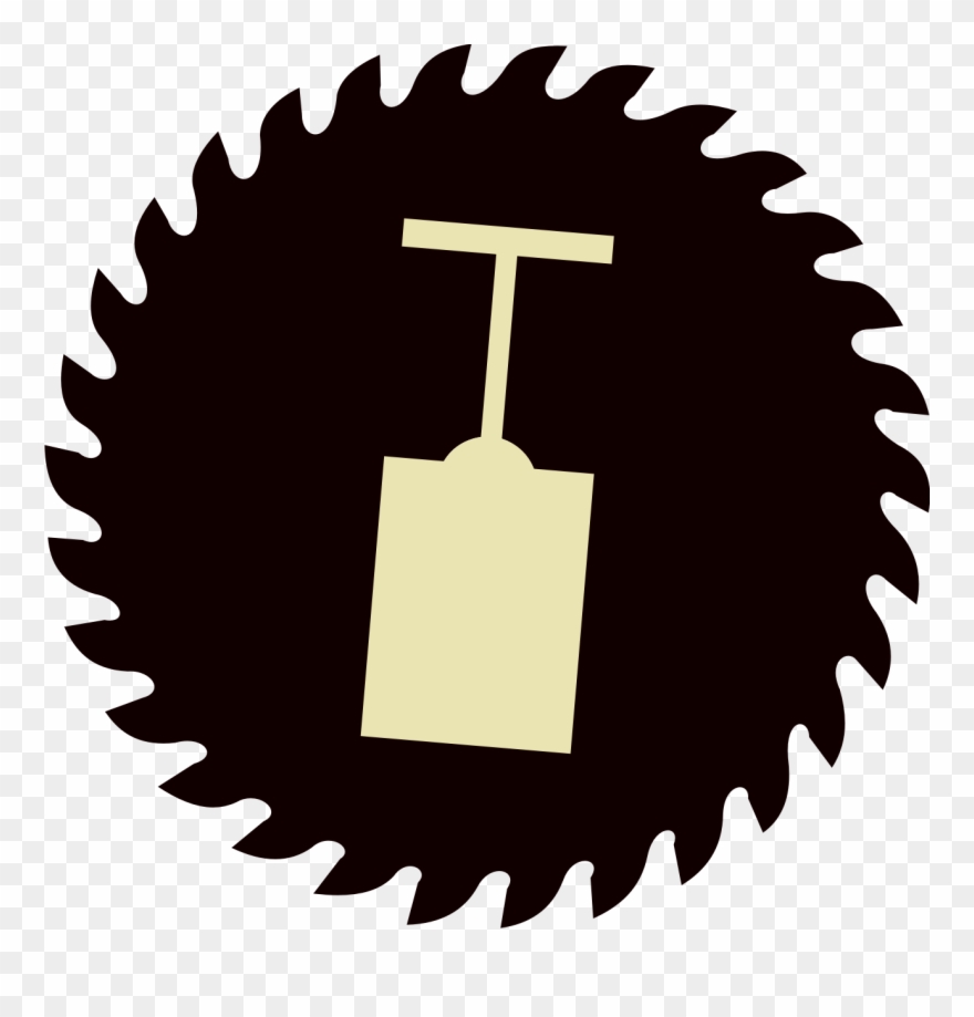 880x919 Free Clip Art Circular Saw Blade Clipart Black And White Bold