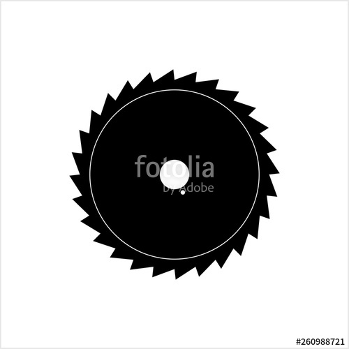 500x500 Saw Blade Icon, Circular Saw Icon Stock Image And Royalty Free