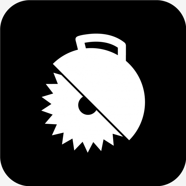 640x640 Vector Circular Saw Icon, Circular Saw, Saw, Wheel Disc Png