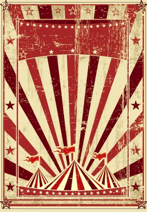 Vintage Circus Background Vector Graphic Free Download 289x417 Vintage Circus Background Vector Graphic Free Download